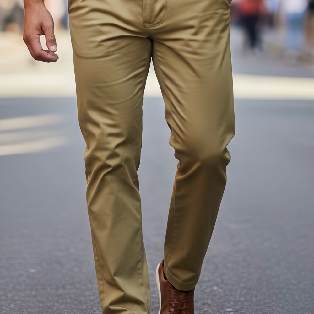 Izod Men's Khaki Chinos - Picture 9 of 9